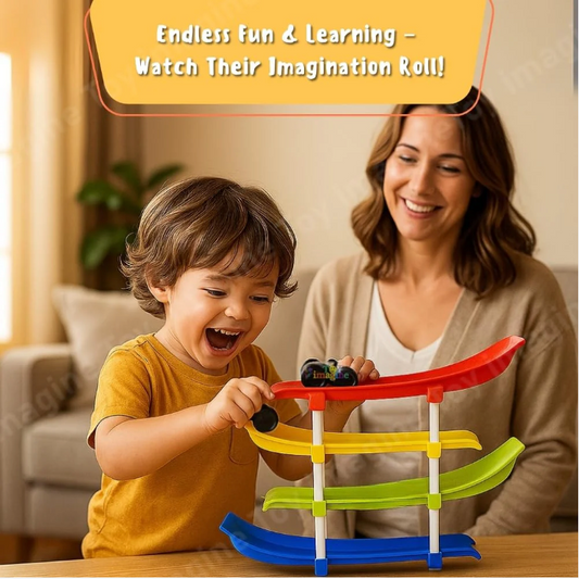 Ramp Racer, Multi level Ramp Racing Car Toy Set