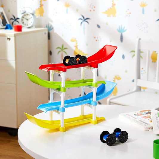 Ramp Racer, Multi level Ramp Racing Car Toy Set